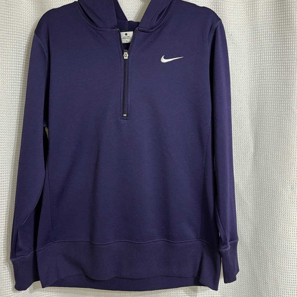 Womens Nike hoodie navy in color. size large. - Picture 1 of 5